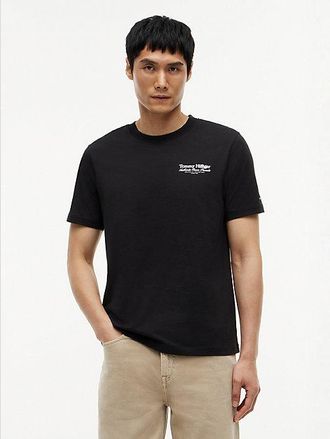 Tommy Hilfiger Back Graphic Jersey Crew Neck T-Shirt