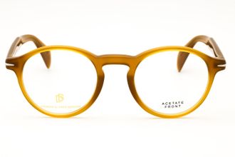 David Beckham DB1185040G00 Yellow Acetate Eyeglasses - Yellow