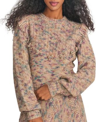 LoveShackFancy Koru Pullover In Sand