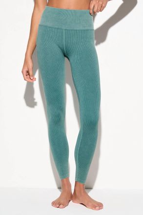 Spiritual Gangster Sun Bleached Love 7/8 Legging In Lilypad