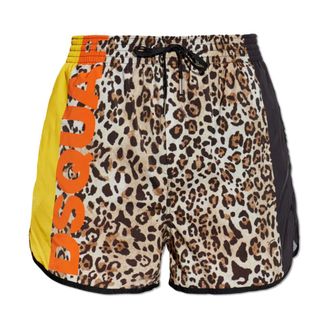 Dsquared2 Beachwear, male, Multicolor, Size: 2XS Discover Swim Shorts