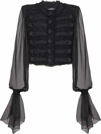 Balmain Mujer, Chaquetas, Negro, Talla: M