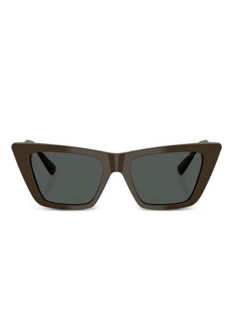 Jimmy Choo Eyewear cat-eye sunglasses - women - Acetate - 53 - Green