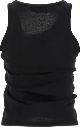 Coperni Metal Emoji-Embellished Cotton Tank Top - Black
