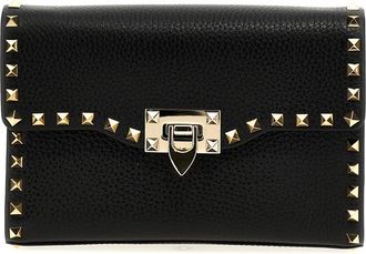 Valentino Garavani Black Rockstud Small Crossbody Bag