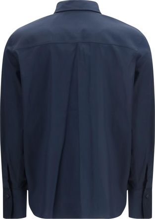 Brunello Cucinelli Womens Shirt With Embellishments Abisso Cotton; Polyamide; Elastane