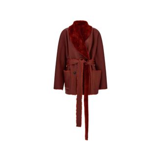 Ferragamo Dames, Jassen, Rood, Maat: XS
