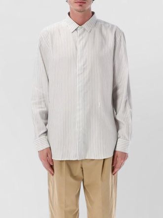 Saint Laurent striped slim-fit shirt