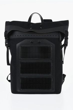 Maison Margiela MM11 Zaino in Tessuto Mackintosh a Tinta Unita Dotato di Pan taglia Un