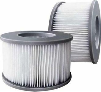 OEM Paquete De 2 Filtros De Repuesto Para La Bomba De Cartucho Mspa Fd2089 Para Piscinas, Jacuzzis Y Spas
