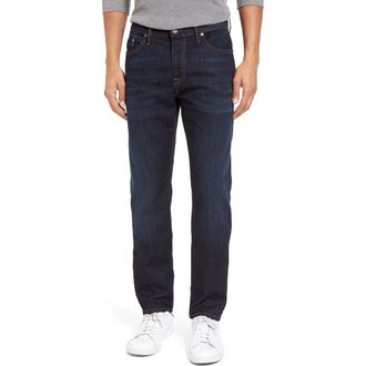 Mavi Marcus Slim Straight Leg Jeans in Rinse Brushed Williamsburg at Nordstrom Rack, Size 40 X 32