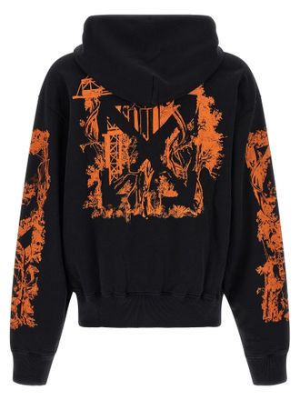 Off-white City Nature Hoodie - Black