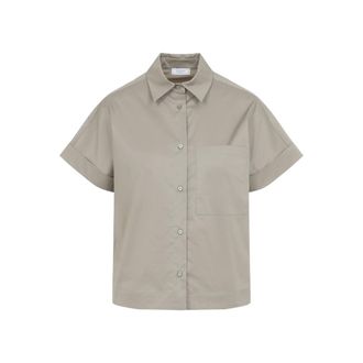 PESERICO Beige Cotton Shirt