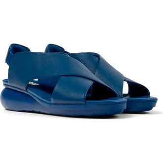 Camper Sella Nudo Crisscross Slingback Sandal in Navy at Nordstrom Rack, Size 37