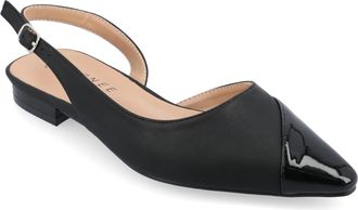 Journee Collection Women & apos;s Daphnne Medium and Wide Width Flats