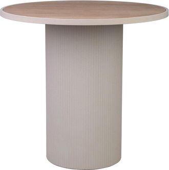 Wanderlust Deco Wanderlust Deco - Mesa Auxiliar De Metal Y Madera 65x65x60.5h Cm
