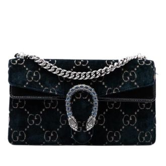 Gucci Pre-owned Vintage Crossbody Bag - Dames - Pre-owned - Blauw - Maat: ONE Size Leer