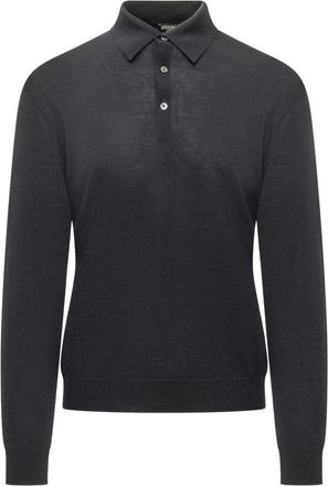 Ermenegildo Zegna Polo Trofeo 15Mil 15 - Tops - Hombre - Negro - 2XL