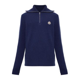 Moncler Uomo, Maglie, Blu, S, new