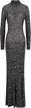 Balenciaga Dames, Jurken, Zwart, Maat: XS