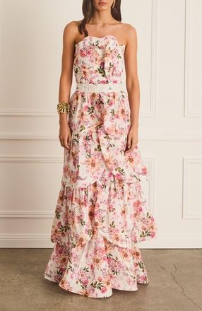 Aqua Blu Australia Chase Kristian Dress in Pink at Nordstrom, Size X-Large