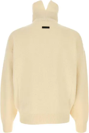 Fear of God Mens Sweater Beige Virgin Wool Nylon