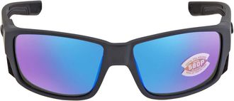 Costa TUNA ALLEY PRO Blue Mirror Polarized 580P Mens Sunglasses 6S9105 910507 60