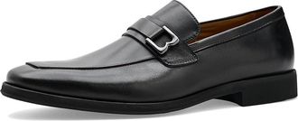 Bruno Magli Raging Side Bit Mens Dress Flat Shoes Black Calf : EU 43.5 (US Mens 10.5) D - Medium, Leather/Nappa