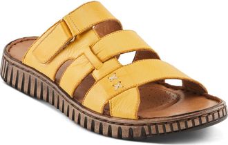 Spring Step Olly Slide Sandal in Mustard at Nordstrom, Size 9.5-10Us