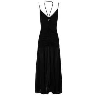 Aniye By Zwarte Jurken voor Vrouwen - Dames - Maxi kleedjes - Zwart - M - Kleedjes