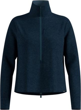 Odlo Mid Layer 1/2 Zip Grid Fleece Fleecejacke f&uuml;r Damen | blau