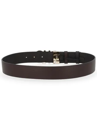 Ferragamo Reversible Leather Belt - Brown