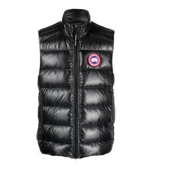 Canada Goose Crofton Vest - Heren - Jassen - Zwart - Maat: XL