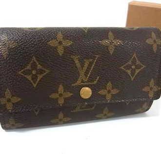 Louis Vuitton Brown Monogram Wallet (Bi-Fold) (Pre-Owned)
