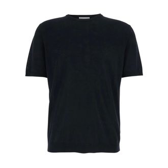 Roberto Collina T-Shirts, male, Black, Size: 2XL Cotone