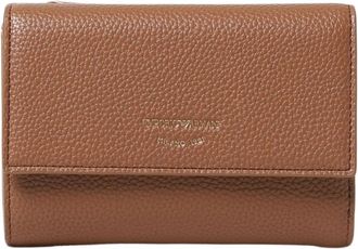 Giorgio Armani Stijlvolle Portemonnee - Dames - Portefeuilles - Bruin - ONE Size - Accessoires