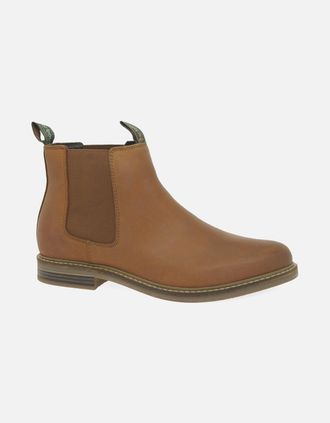 Barbour Mens Farsley Mens Chelsea Boots - Brown - Size: 12