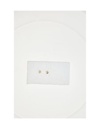 Dior Womens Earrings Lady Spark Gold Brass