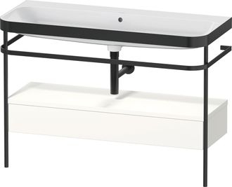 Duravit Set Duravit Happy D.2 Plus Con Consola Met&aacute;lica Y Caj&oacute;n