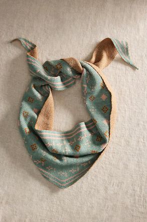 Terrain Foulard Triangle Scarf