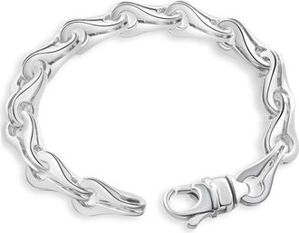Pompeii3 Mens 14k Gold (88gram) or Platinum (165gram) 11.5mm Link Bracelet 9