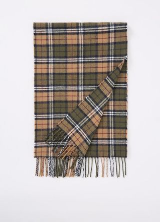 GANT Sjaal van wol met geruit dessin 180 x 35 cm