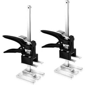 OEM Juego De 2 Palancas Manuales Que Facilitan El Trabajo - Brazo De 30 Cm - Hasta 240 Kg - Herramienta Para Levantar Azulejos - Altura Ajustable Para Pla