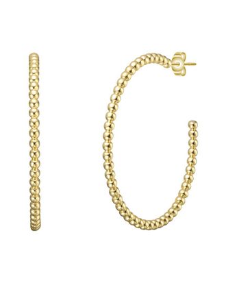 Rachel Glauber 14K Plated Hoops
