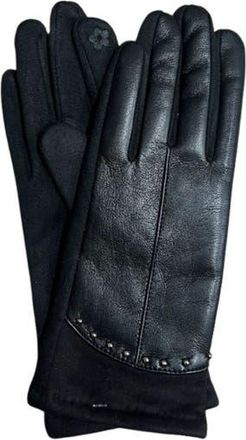 MARCUS ADLER Studded Faux Leather Touchscreen Compatible Gloves in Black at Nordstrom Rack
