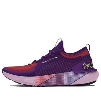 Under Armour HOVR Phantom 3 SE Purple Emerite Red Solstice 3027770-500