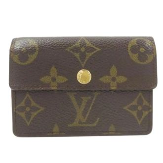 Louis Vuitton Pre-owned Wallets, female, Brown, Size: ONE SIZE Pre-owned Accordion Coin Case