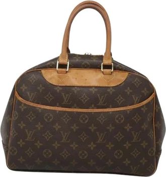 Louis Vuitton Pre-owned Handbags, female, Brown, Size: ONE SIZE Pre-owned Deauville Handbag