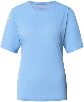 Hagl&ouml;fs L.I.M Ridge Tee Laufshirt f&uuml;r Damen | blau
