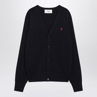 Ami Navy AMI Paris De Coeur Cardigan